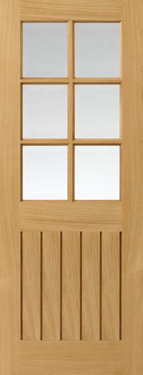 JB Kind Tutbury Oak Pre-finished Door